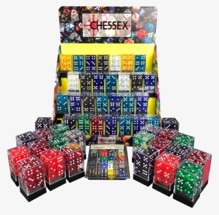 Box Of 50 Translucent 16mm D6 Dice Sets Sampler