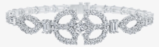 Art Deco By Harry Winston, Diamond Single Motif Bracelet