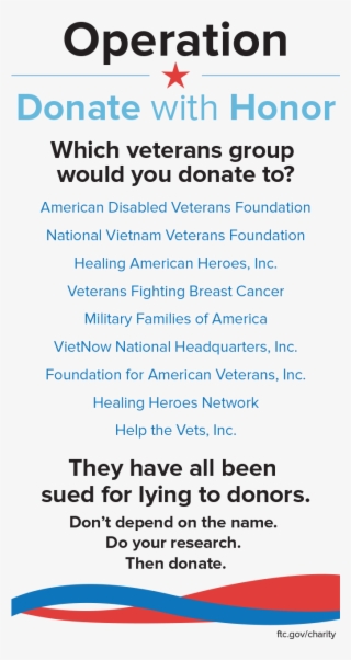Operation Donate With Honor