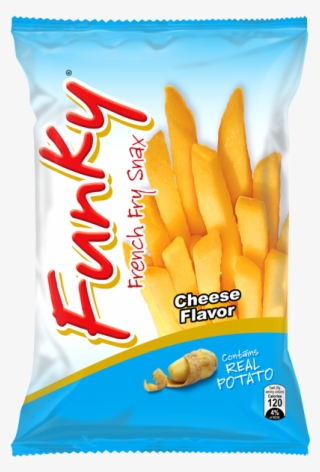 Funky Is A Crunchy French Fry Shaped Potato Snack That