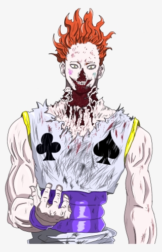 Hisoka Morou After Fight With Chrollo
