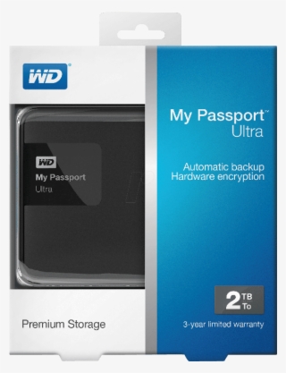 Western-digital Wdbbkd0020bbk My Passport Ultra 2tb