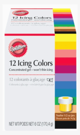 Wilton 12 Icing Colors Set