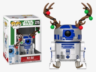 Star Wars R2-d2 With Antlers Christmas Holiday Funko