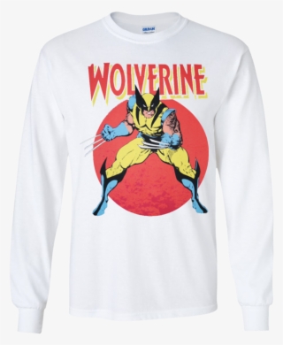 Wolverine Retro Comic Youth Ls T Shirt T Shirts