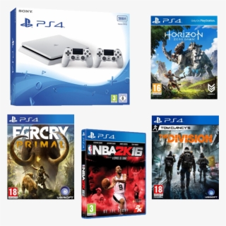Bon Plan Ps4 Slim Blanche 2 Manettes 4 Jeux À 299 Euros
