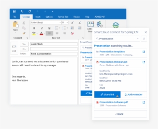 Outlook Spring Cm Spring Cm