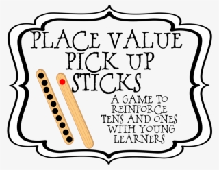 First Grade Wow Place Value Pick Up Sticks Png Popsicle