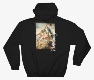"collaboration," An Angel Hoodie