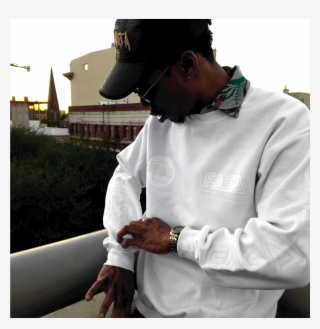 Image Of Fasa Space Ghost Crew Neck