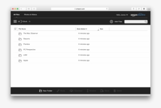 Amazon Cloud Drive Online Files