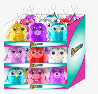 Shimmeez Clip On 9 Cm ,joey Bear, , Large