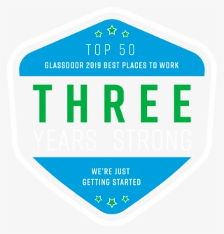 Glassdoor Three Years Strong