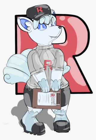 Rocket Secretary Vulpix