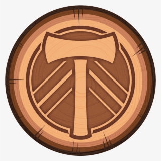 Portland Timbers Log Slice Sticker