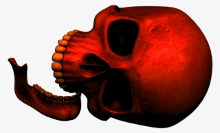 Skull, Red, Death, Gothic, Dark, Day Of The Dead