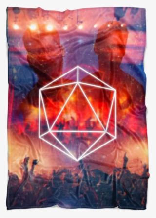 Odesza Icosahedron Fiery Music Fest Ultra Soft Plush