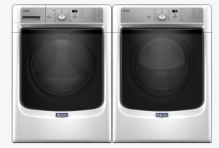 Maytag® Front Load Laundry Pair White Malaumed8200fw