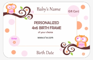 Whimsical Owls Gift Card Presentation Package