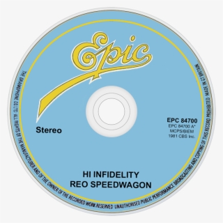 Reo Speedwagon Hi Infidelity Cd Disc Image