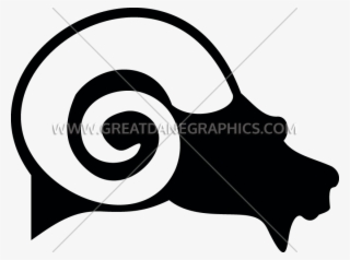 Ram Head Profile Production Ready Artwork For