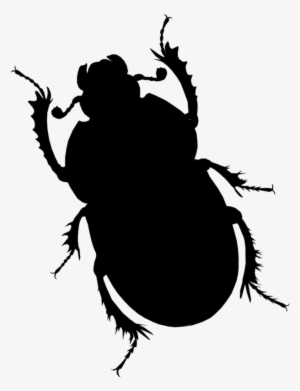 Beetlejuice - Beetle Silhouette Shower Curtain
