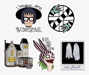 Beetlejuice Bob's Burgers Sticker - Bob's Burger Sticker