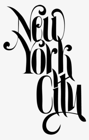 New York City Text Decal Tenstickers - New York City