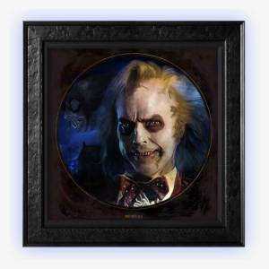 Beetlejuice / - It's Showtime! Canvas Print - Small By Vlad Rodriguez