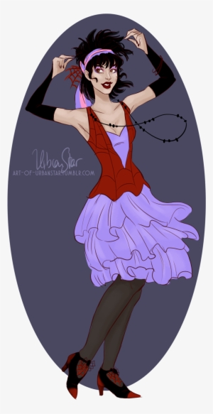 Revamped 20′s Lydia Deetz From Beetlejuice, Beetlejuice, - Lydia Deetz