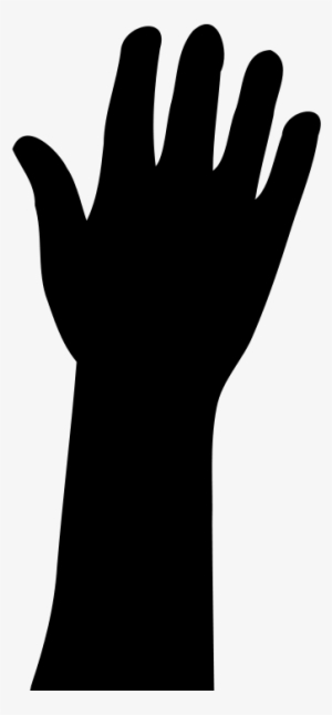 Free Clipart Raised Hand - Hand