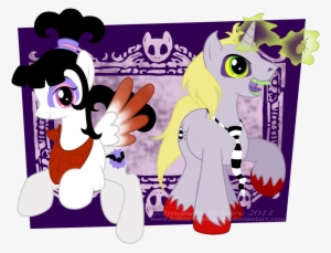 Immortaltanuki, Beetlejuice, Lydia Deetz, Ponified, - My Little Pony: Friendship Is Magic