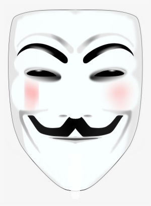 Masque Anonymous Png Clip Art Black And White Library - V Pour Vendetta Bd Dessin