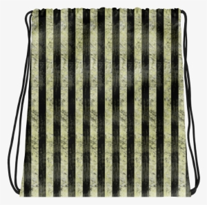 Beetlejuice Inspired Striped Drawstring Bag - Stripes