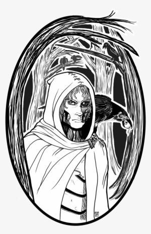 A Meal For The Ravens By Skull - Drawing