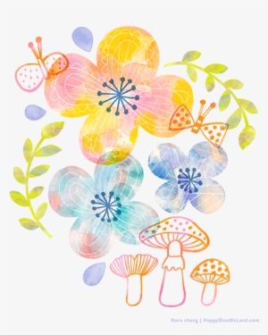 Hello My Friend - Watercolor Painting