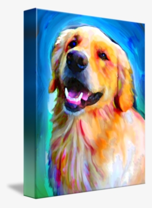 "golden Retriever" By David Corrente, // // Imagekind