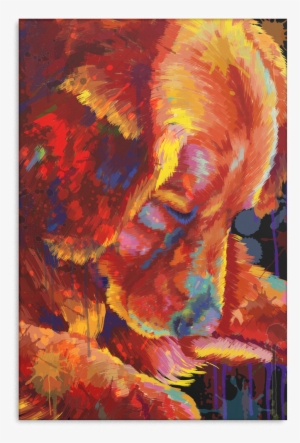 Golden Retriever Canvas Wrap 1303-2 - Painting