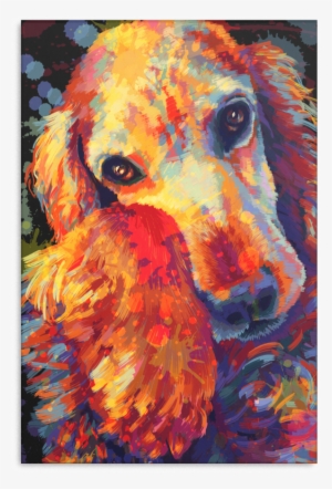 Cocker Spanier Canvas Wrap 1603-6 - Cocker Spaniel