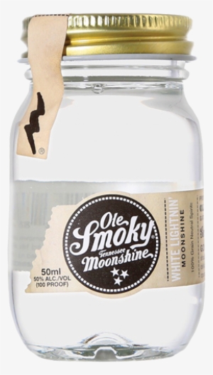 Ole Smoky White Lightnin' Moonshine 50ml - Ole Smoky Moonshine 50ml