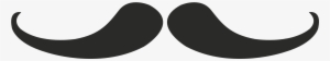 Coloring Pages - Mustache Transparent Png