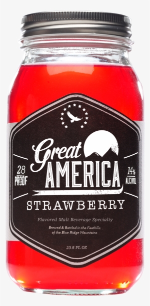 Juicy And Delightful, You'll Think This Jar Came Straight - Great America Malt Specialty, Strawberry - 23.5 Fl
