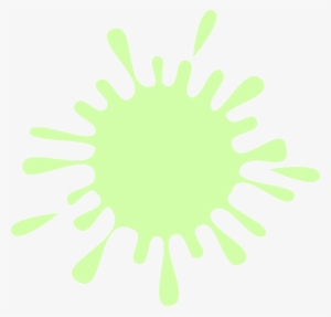 How To Set Use Ink Splash With Drops Light Green Clipart