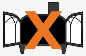 Smoke Wood Stove Door - Stove