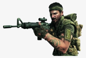 Call Of Duty Black Ops Png Image - Call Of Duty Player