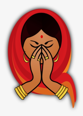 Indian Cuisine Namaste Download Drawing - Namaste Clipart