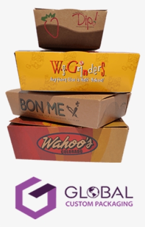 Custom Printed Fast Food Kraft Boxes - Box