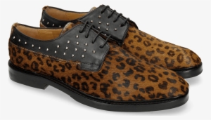 Derby Shoes Katrin 2 Black Hair On Leo Cappu - Clog