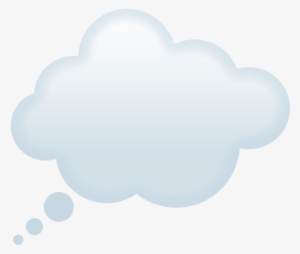 Thinking Bubble Png Download - See Through Thought Bubble