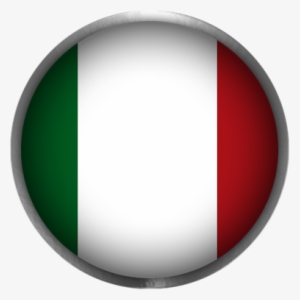 Italy Flag Button - Circle